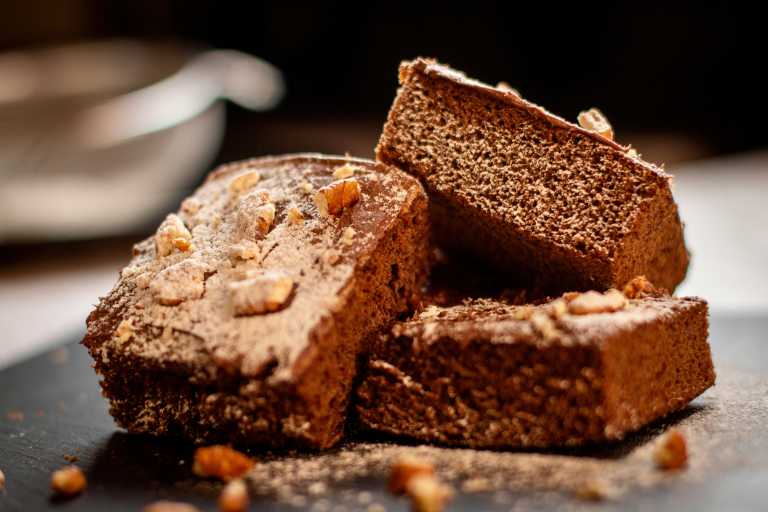 Walnut brownie